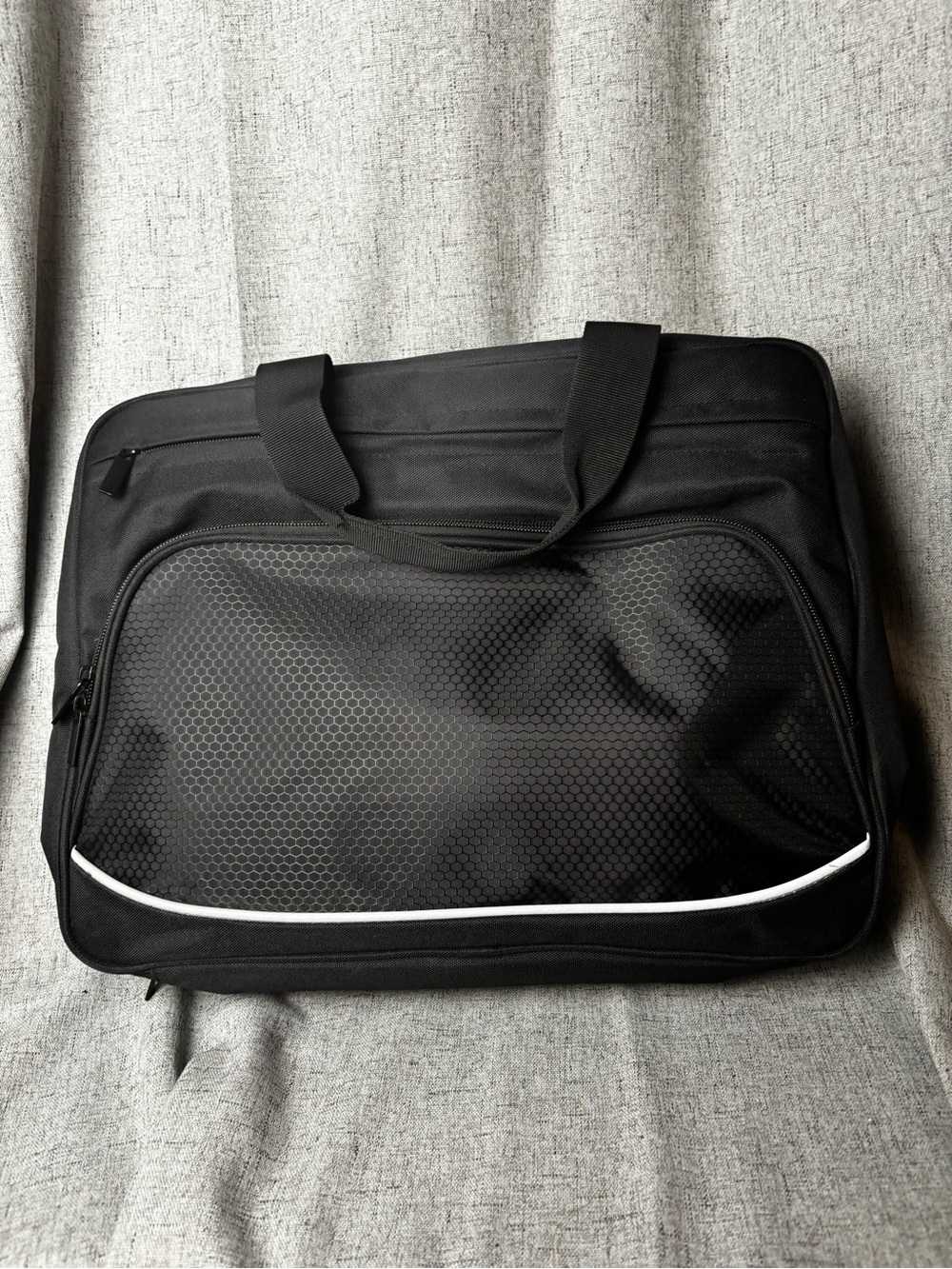 Black Men's Travel Tote Bag - Sleek Everyday Carry